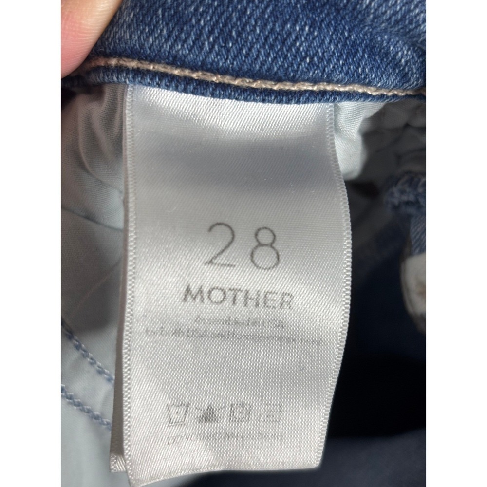 Mother | The Weekender Fray Jeans Medium Wash High Rise Flare | Size 28 - Picture 6 of 10